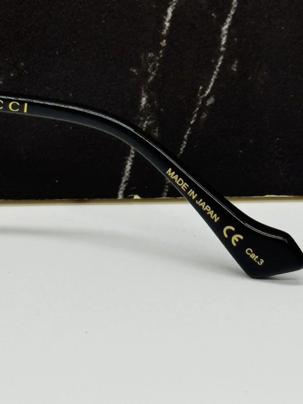 NEW GUCCI GG0743S 001 SUNGLASSES GOLD/GRAY UNISEX EYEWEAR